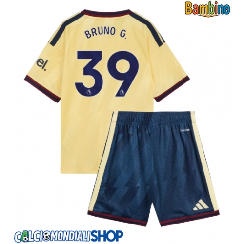 Maglie da calcio Arsenal Bruno Guimaraes #39 Terza Maglia Bambino 2026-27 Manica Corta + Pantaloni corti)